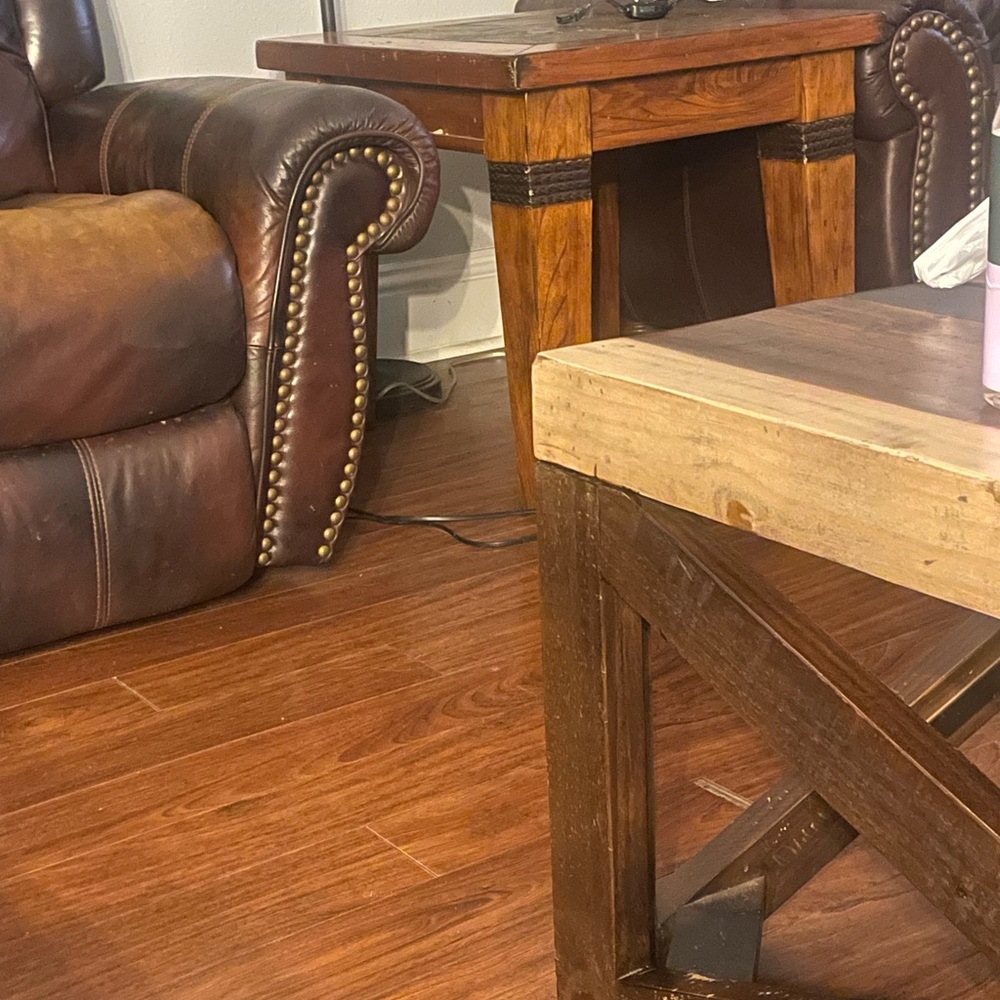 Brown Leather Armchair